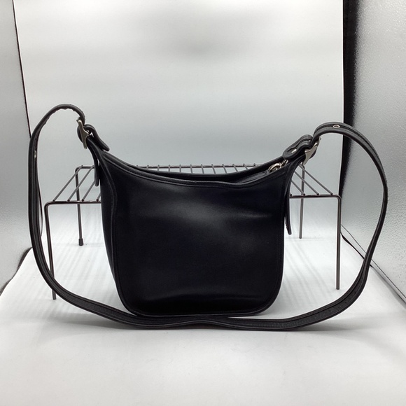 Vintage Coach 9950 Black Janice Legacy Crossbody Shoulder Handbag - Picture 2 of 5